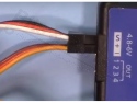 Servo motor tester with display analog/digital